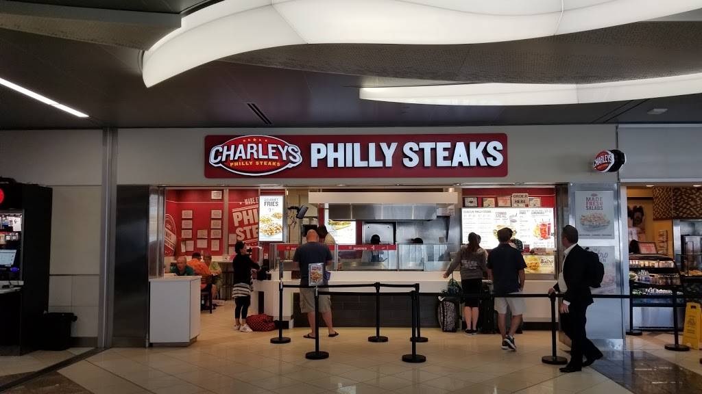 Charleys Philly Steaks | restaurant | 7700 Spine Rd, Concourse C, Atlanta, GA 30320, USA | 4046842561 OR +1 404-684-2561