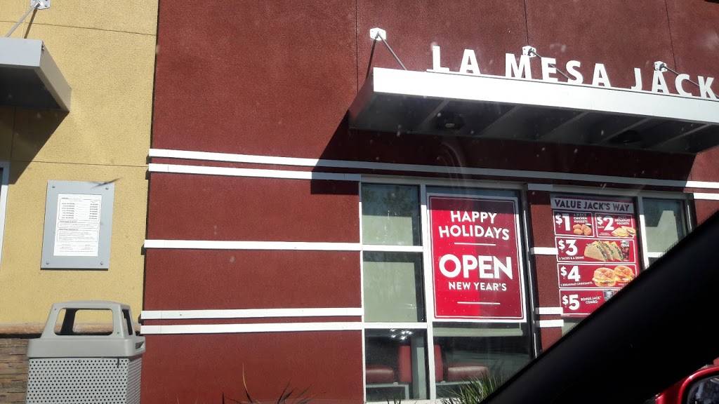 Jack in the Box | restaurant | 6110 Lake Murray Blvd, La Mesa, CA 91942, USA | 6194666080 OR +1 619-466-6080