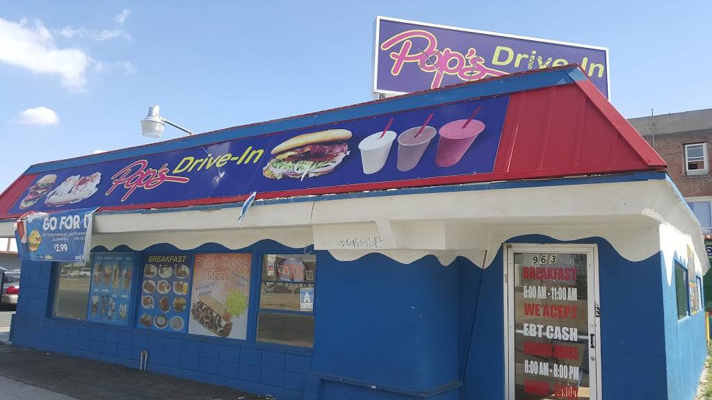 Pops Drive-In | restaurant | 963 Baker St, Bakersfield, CA 93305, USA | 6613238400 OR +1 661-323-8400