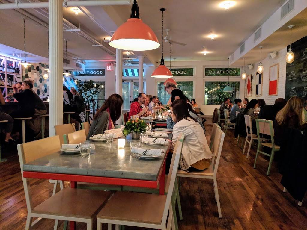 Seamores | restaurant | 66 Water St, Brooklyn, NY 11201, USA | 7186636550 OR +1 718-663-6550