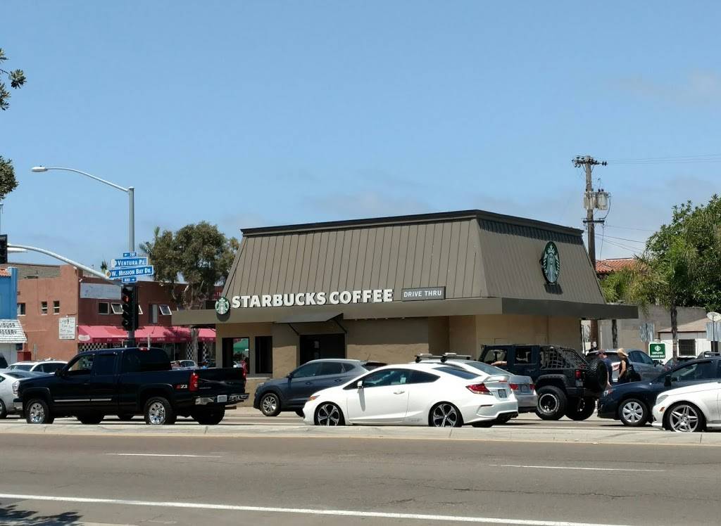 Starbucks | cafe | 3205 Mission Blvd, San Diego, CA 92109, USA | 8584884869 OR +1 858-488-4869