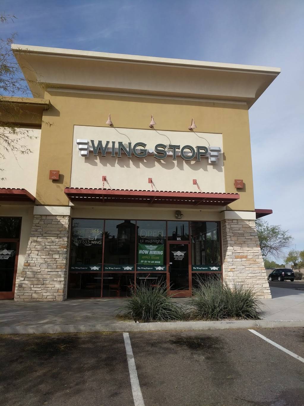 Wingstop | restaurant | 1616 S Stapley Dr #105, Mesa, AZ 85204, USA | 4806339464 OR +1 480-633-9464