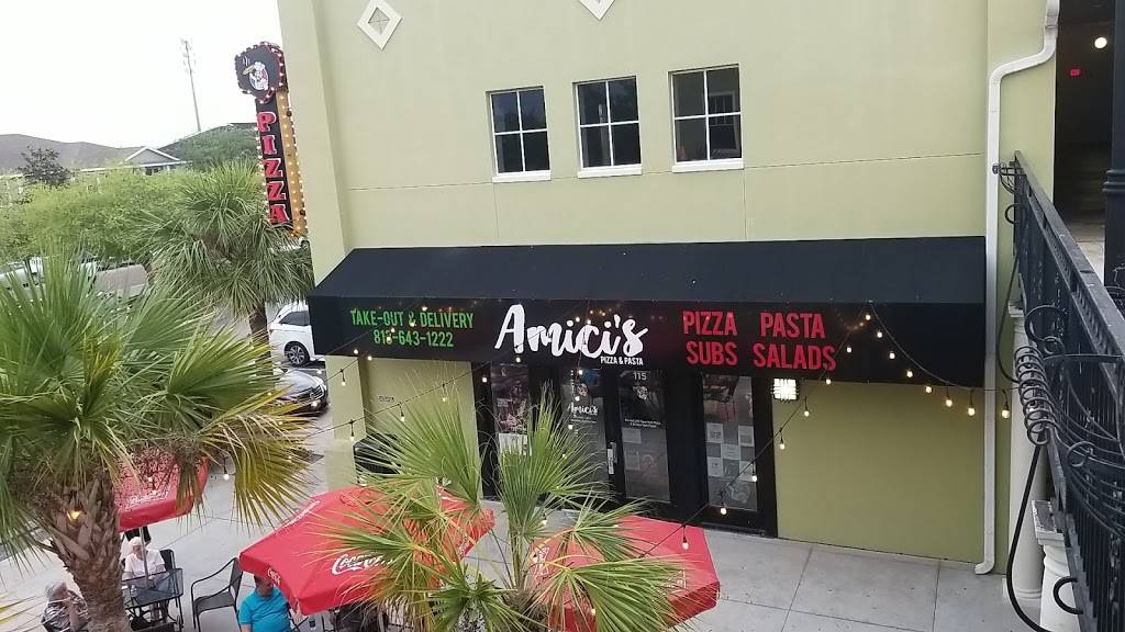 Amicis Pizza & Pasta | meal delivery | 16132 Churchview Dr #115, Lithia, FL 33547, USA | 8136431222 OR +1 813-643-1222