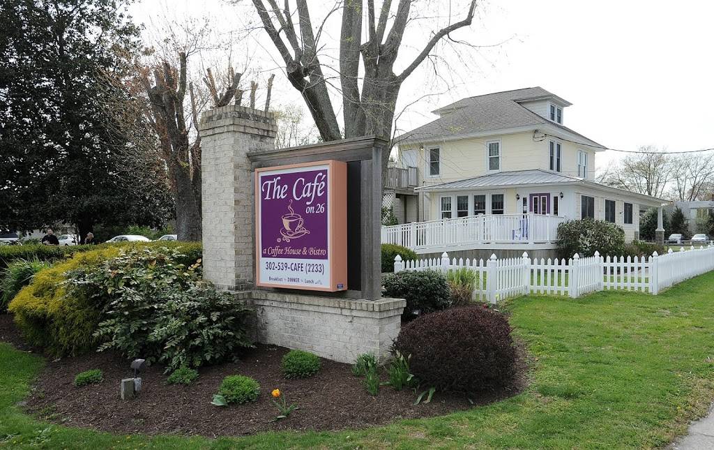 The Cafe on 26 | restaurant | 84 Atlantic Ave, Ocean View, DE 19970, USA | 3025392233 OR +1 302-539-2233
