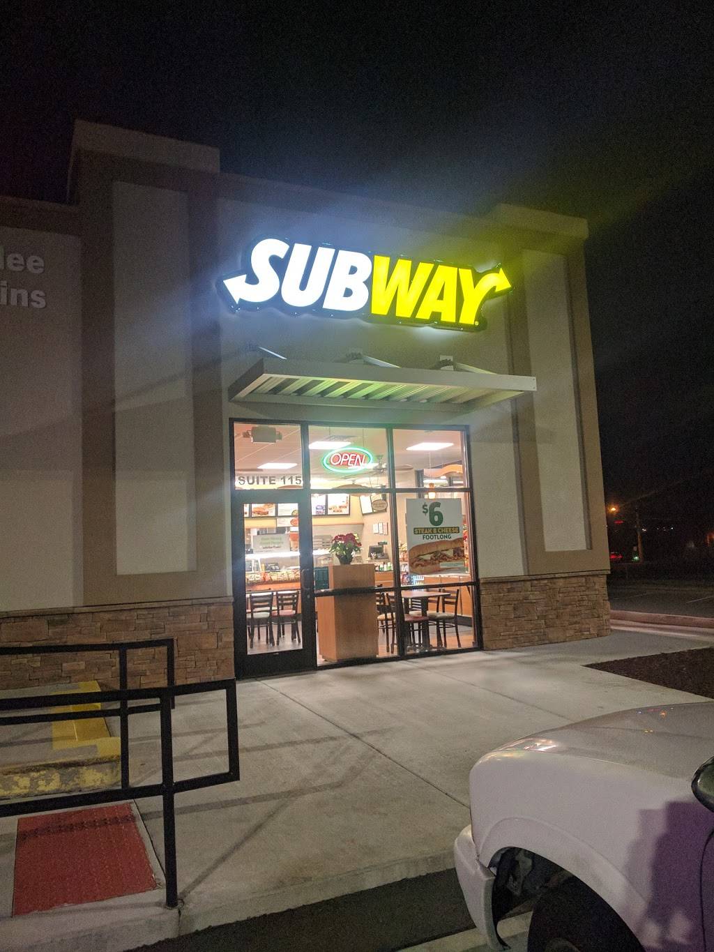 Subway | restaurant | 6429 Lee Hwy, Chattanooga, TN 37421, USA | 4238922911 OR +1 423-892-2911