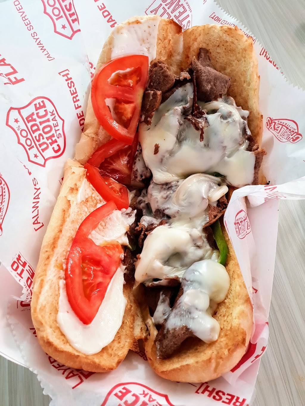 Charleys Philly Steaks | restaurant | 22500 Town Cir, Moreno Valley, CA 92553, USA | 9516976484 OR +1 951-697-6484