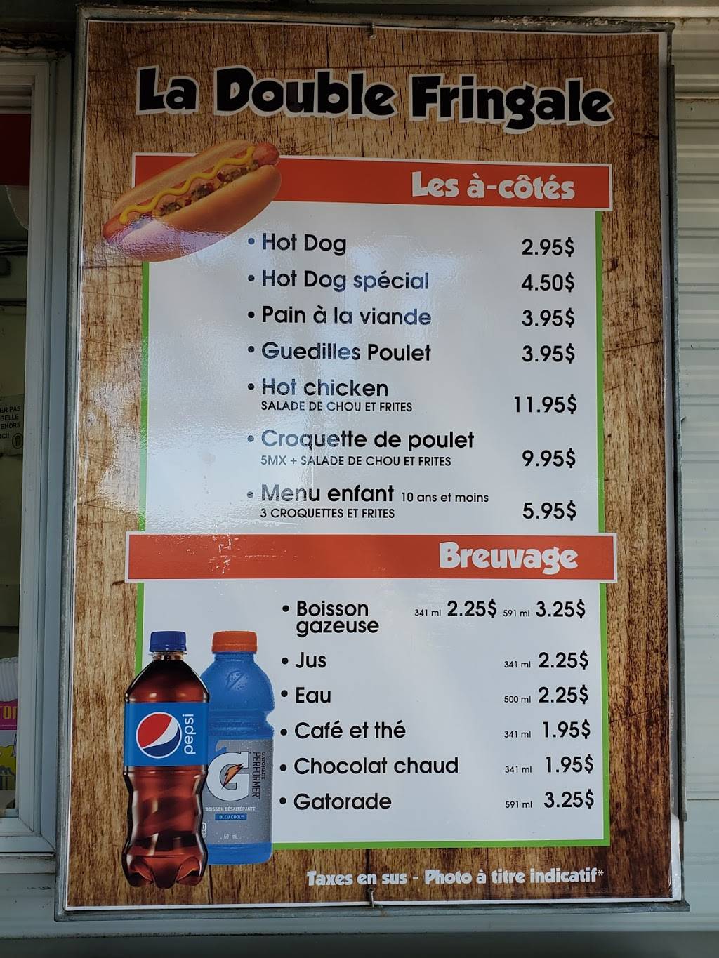 Double Fringale (La) | restaurant | 3300 avenue Joseph-Hudon, Charny, QC G6X 2T2, Canada | 4188326000 OR +1 418-832-6000