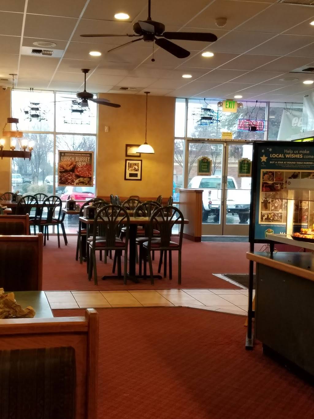 Round Table Pizza | meal delivery | 202 9th St, Marysville, CA 95901, USA | 5307401112 OR +1 530-740-1112