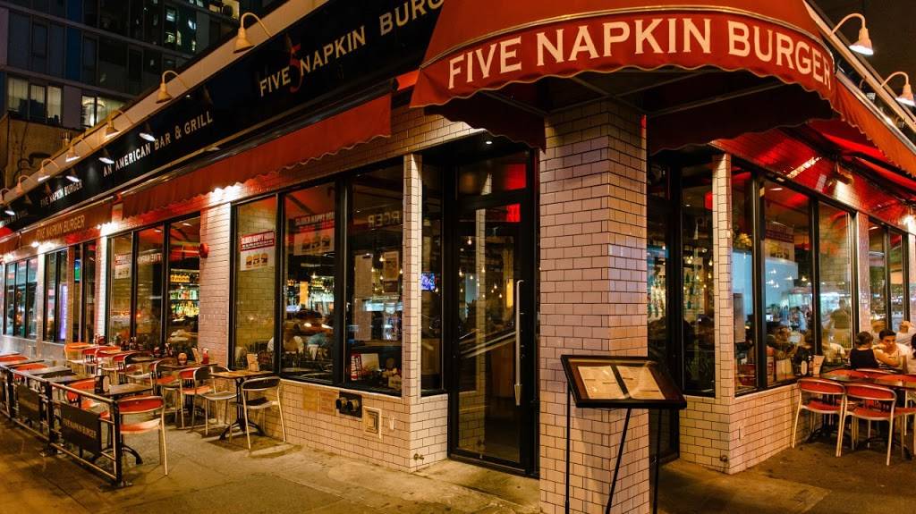 5 Napkin Burger | restaurant | 2315 Broadway, New York, NY 10024, USA | 2123334488 OR +1 212-333-4488