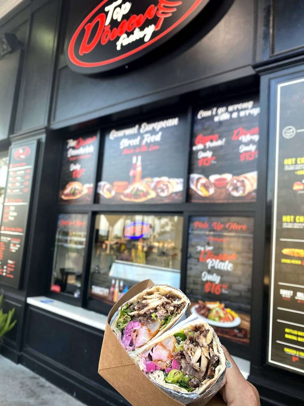 Top Doner Factory | restaurant | 1425 Ocean Front Walk #C, Venice, CA 90291, USA | 3234727656 OR +1 323-472-7656