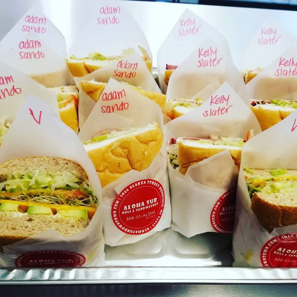 Aloha Sub Downtown Honolulu | restaurant | 1066 Alakea St, Honolulu, HI 96813, USA | 8085325642 OR +1 808-532-5642