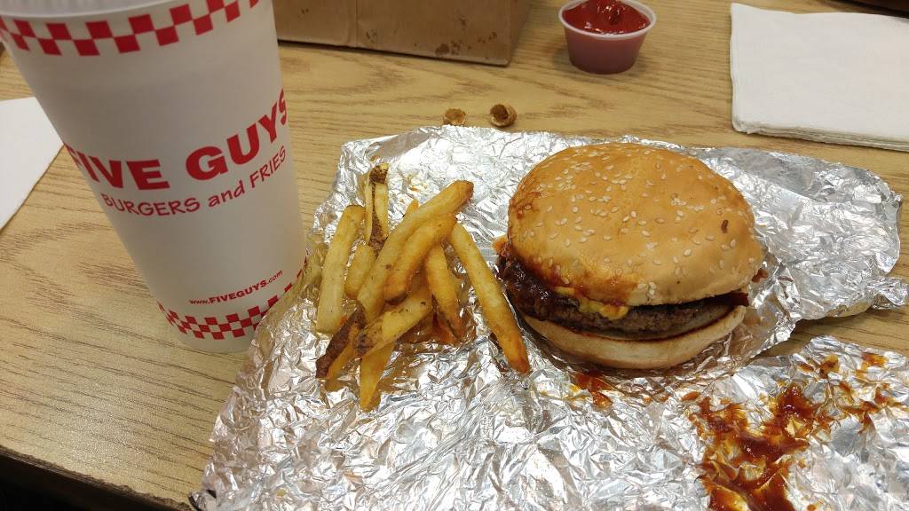 Five Guys | meal takeaway | 43518 Christy St, Fremont, CA 94538, USA | 5103531331 OR +1 510-353-1331