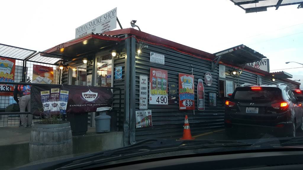 War Pony Indian Smoke Shop | meal takeaway | 2615 Portland Ave E, Tacoma, WA 98421, USA | 2536274179 OR +1 253-627-4179