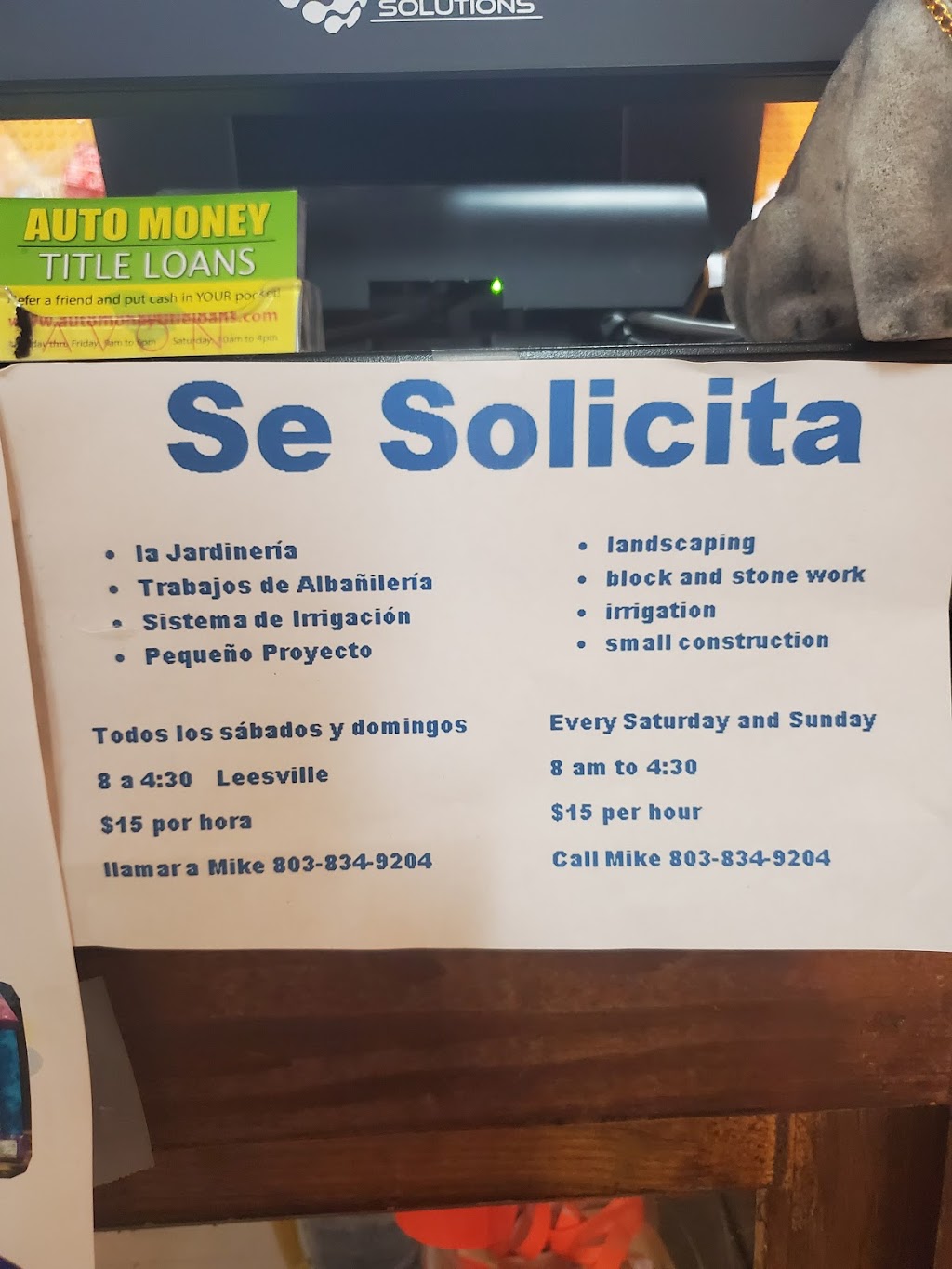 Taqueria Tienda Mex. Del Valle | restaurant | 152 N Pine St, Batesburg-Leesville, SC 29006, USA | 8035325888 OR +1 803-532-5888