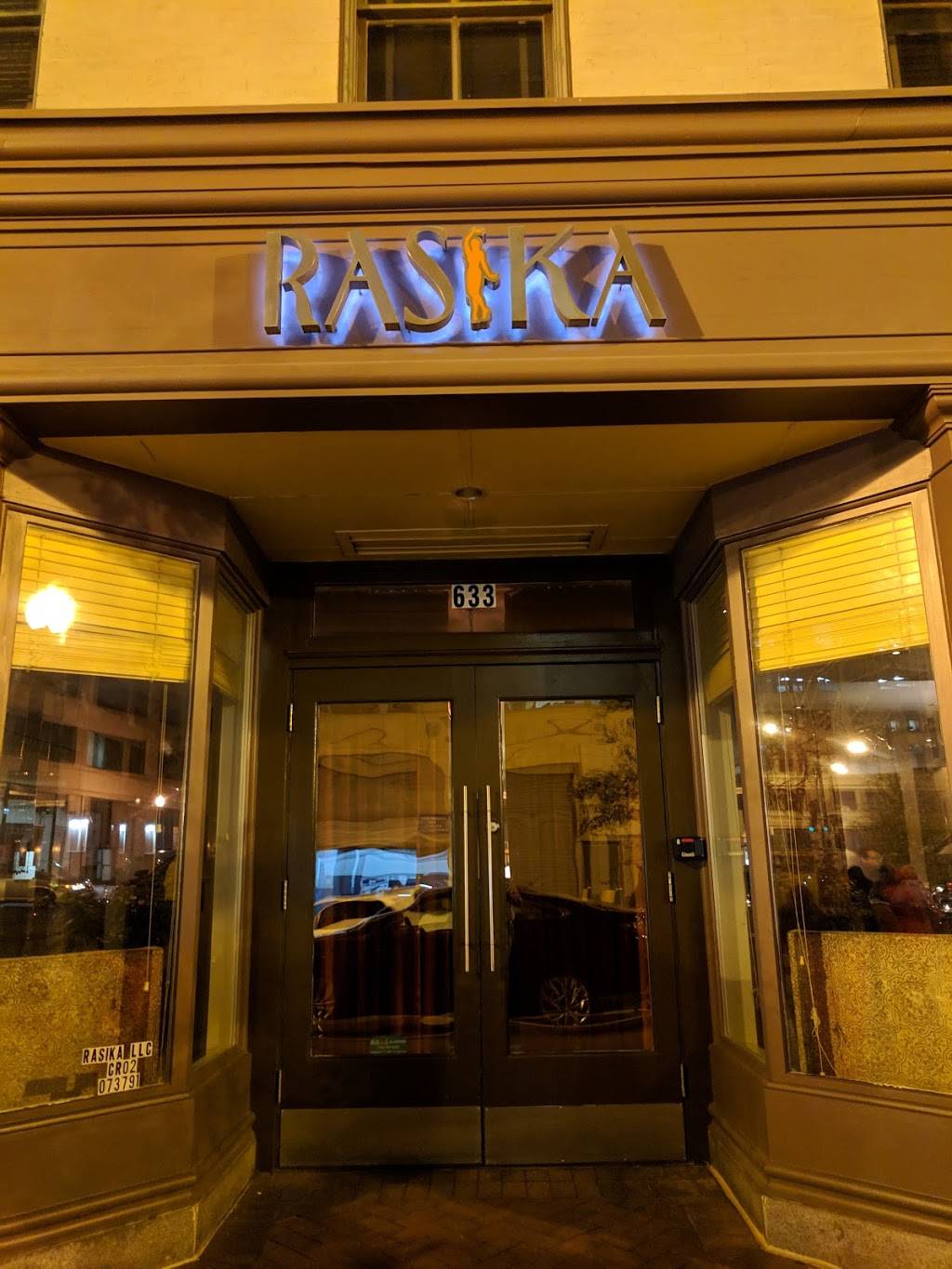 Rasika | restaurant | 633 D St NW, Washington, DC 20004, USA | 2026371222 OR +1 202-637-1222