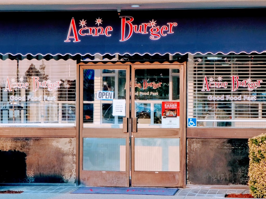 Acme Burger | restaurant | 1007 W College Ave, Santa Rosa, CA 95401, USA | 7076157309 OR +1 707-615-7309