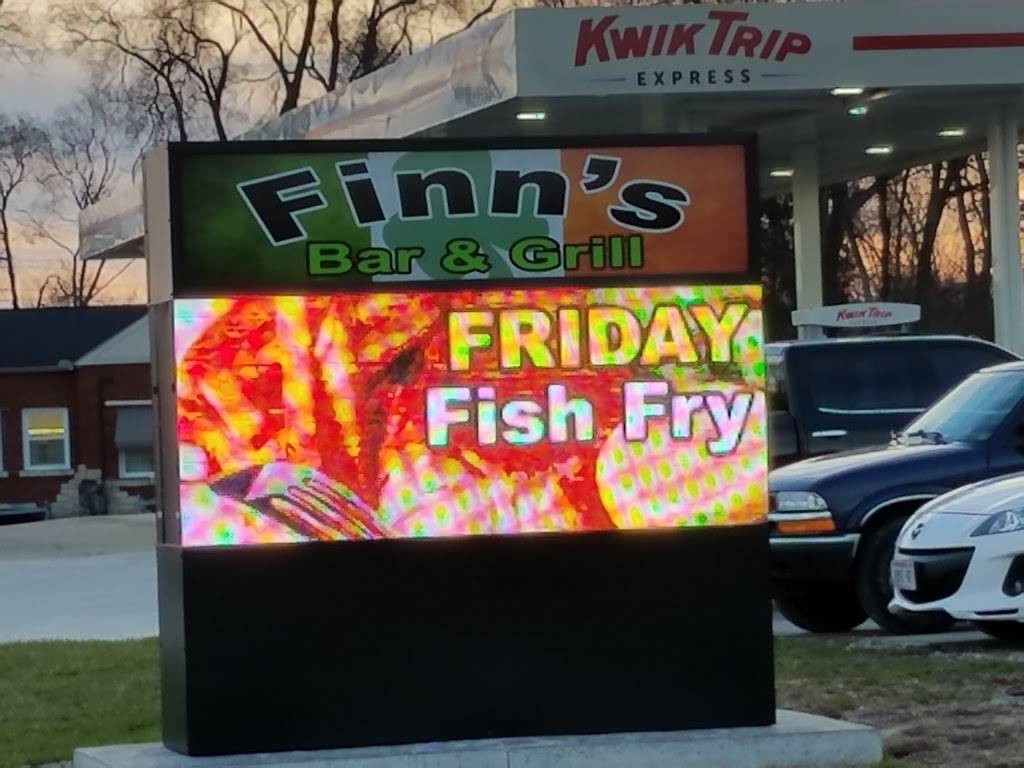 Finns Bar & Grill | restaurant | 220 W Summit Ave # 1, Wales, WI 53183, USA | 2629689800 OR +1 262-968-9800