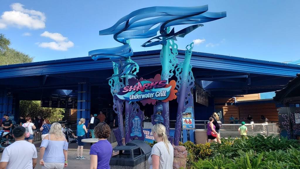 Sharks Underwater Grill | restaurant | 7007 Sea World Dr, Orlando, FL 32821, USA | 4073632591 OR +1 407-363-2591