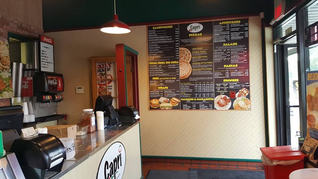 Capri Pizza & Pasta | meal takeaway | 630 Roosevelt Rd, Wheaton, IL 60187, USA | 6305109070 OR +1 630-510-9070