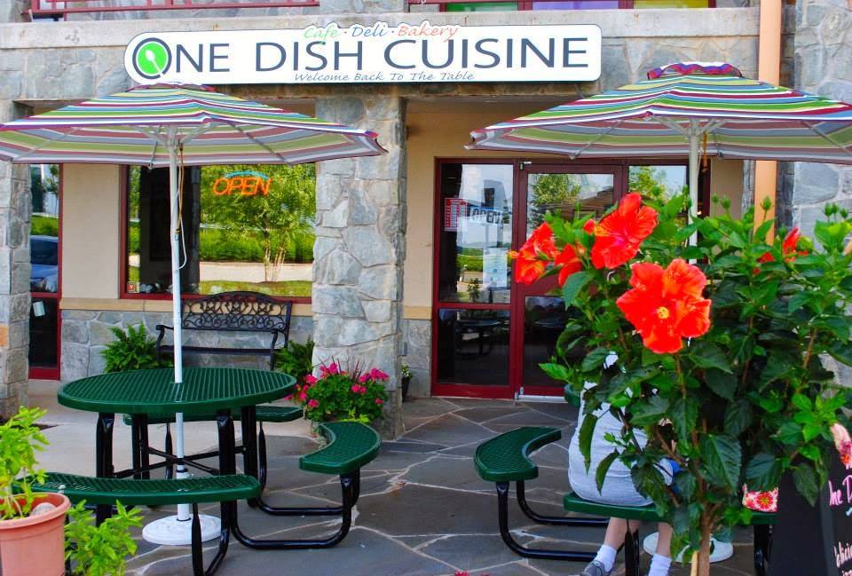 One Dish Cuisine Cafe, Deli and Bakery | bakery | Taylor Village Center, 8001 Hillsborough Rd, Ellicott City, MD 21043, USA | 4437596344 OR +1 443-759-6344
