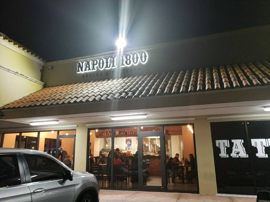 Napoli 1800 Cucina & Pizzeria | meal delivery | 11510 SW 147th Ave #2, Miami, FL 33196, USA | 7865584700 OR +1 786-558-4700
