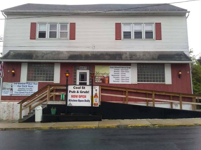 Coal St Pub & Grub | restaurant | 22 Coal St, Middleport, PA 17953, USA | 5702779006 OR +1 570-277-9006