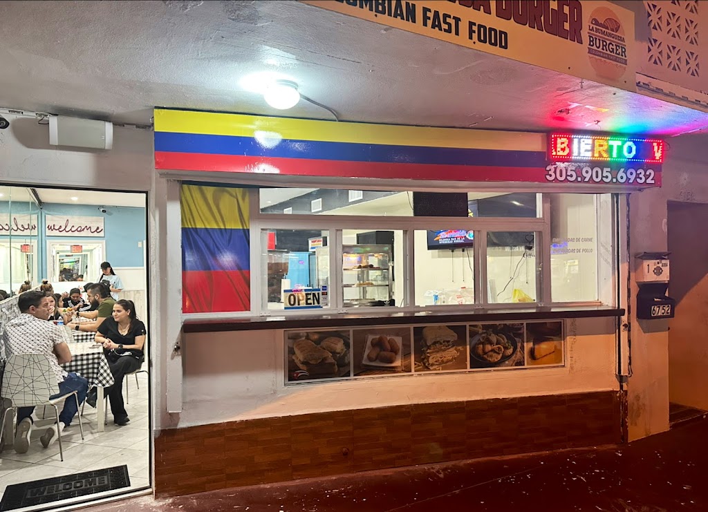 La Bumanguesa Burger Colombian Food | restaurant | 6752 W Flagler St, Miami, FL 33144, USA | 9545205731 OR +1 954-520-5731