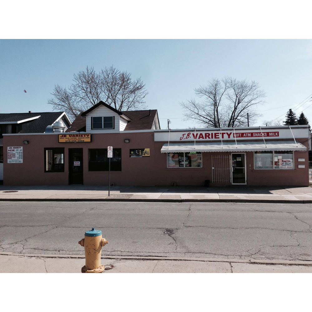 J.B. Variety | meal takeaway | 1090 Felix Ave, Windsor, ON N9C 3L5, Canada | 5192563969 OR +1 519-256-3969