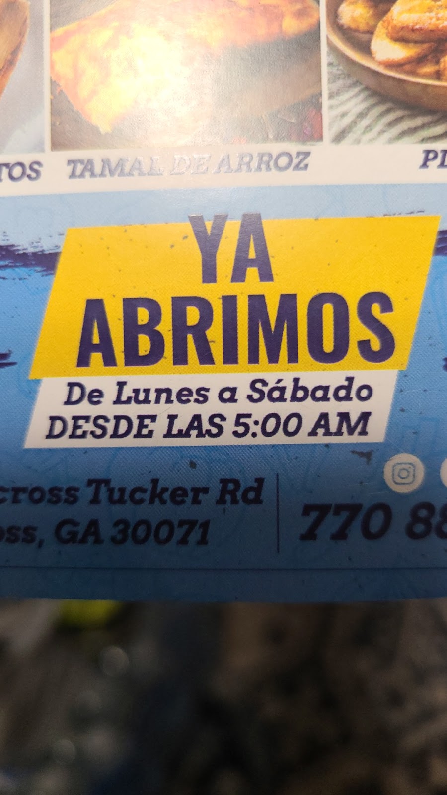Cafeteria y Restaurante Genesis | restaurant | 197 N Norcross Tucker Rd, Norcross, GA 30071, USA | 7708828341 OR +1 770-882-8341
