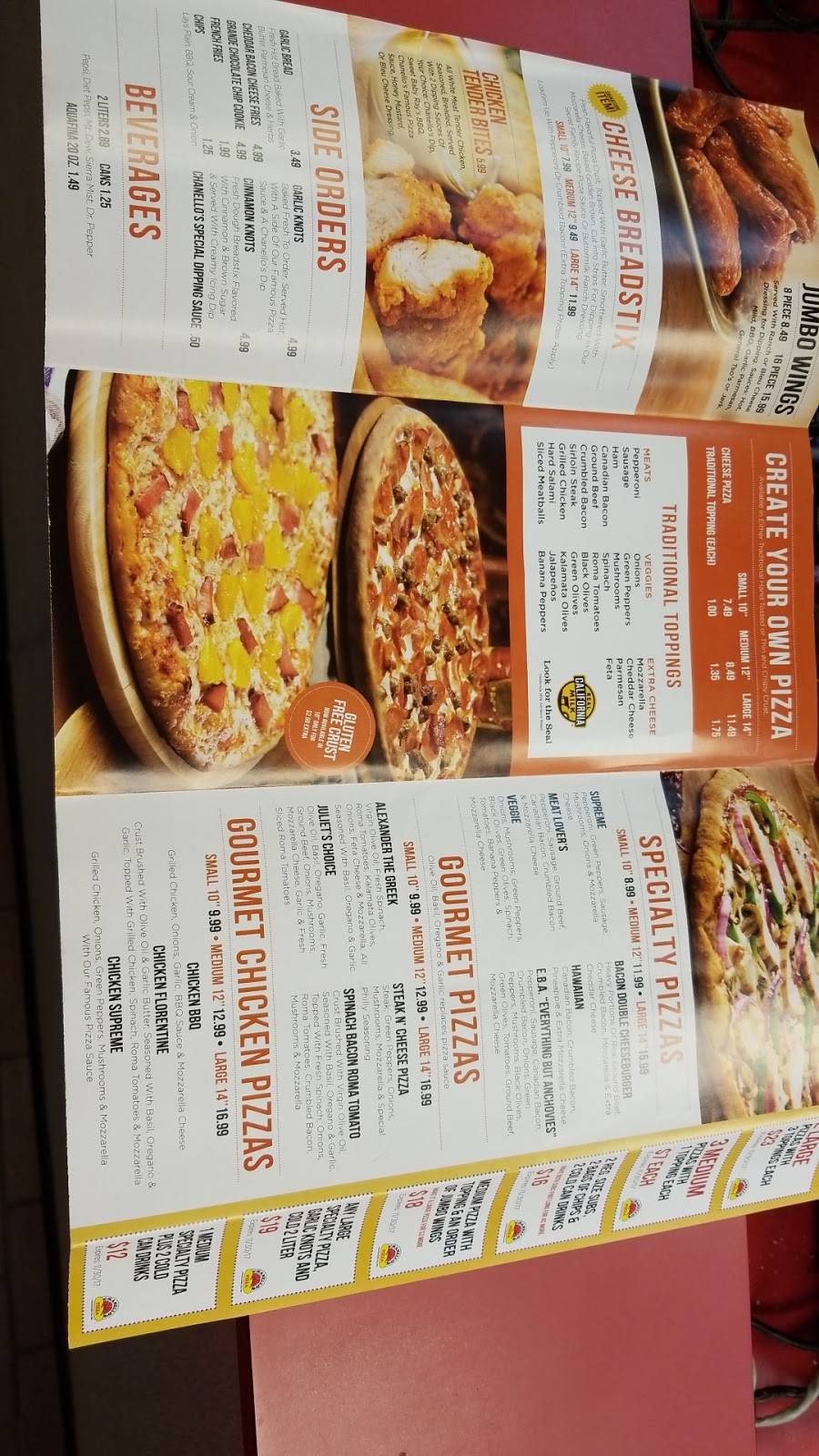 Chanellos Pizza #19 | meal delivery | 2226 Pleasure House Rd, Virginia Beach, VA 23455, USA | 7574642400 OR +1 757-464-2400