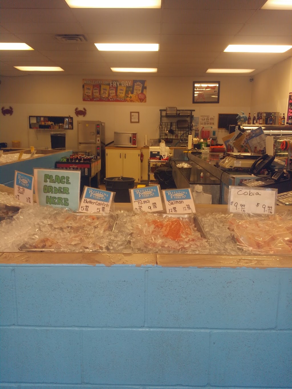 ReelTime Fishers Seafood | restaurant | 7437 E. Highway 22, Panama City, FL 32404, USA | 8508710085 OR +1 850-871-0085