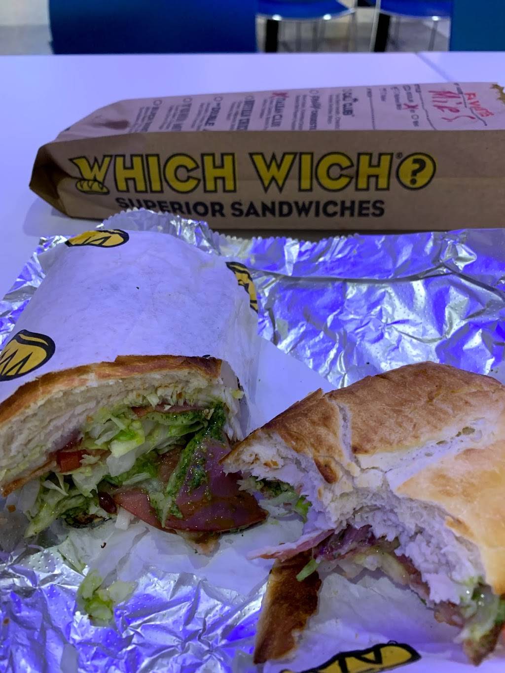 Which Wich | restaurant | 2800 N Terminal Rd, Houston, TX 77032, USA | 2812337678 OR +1 281-233-7678