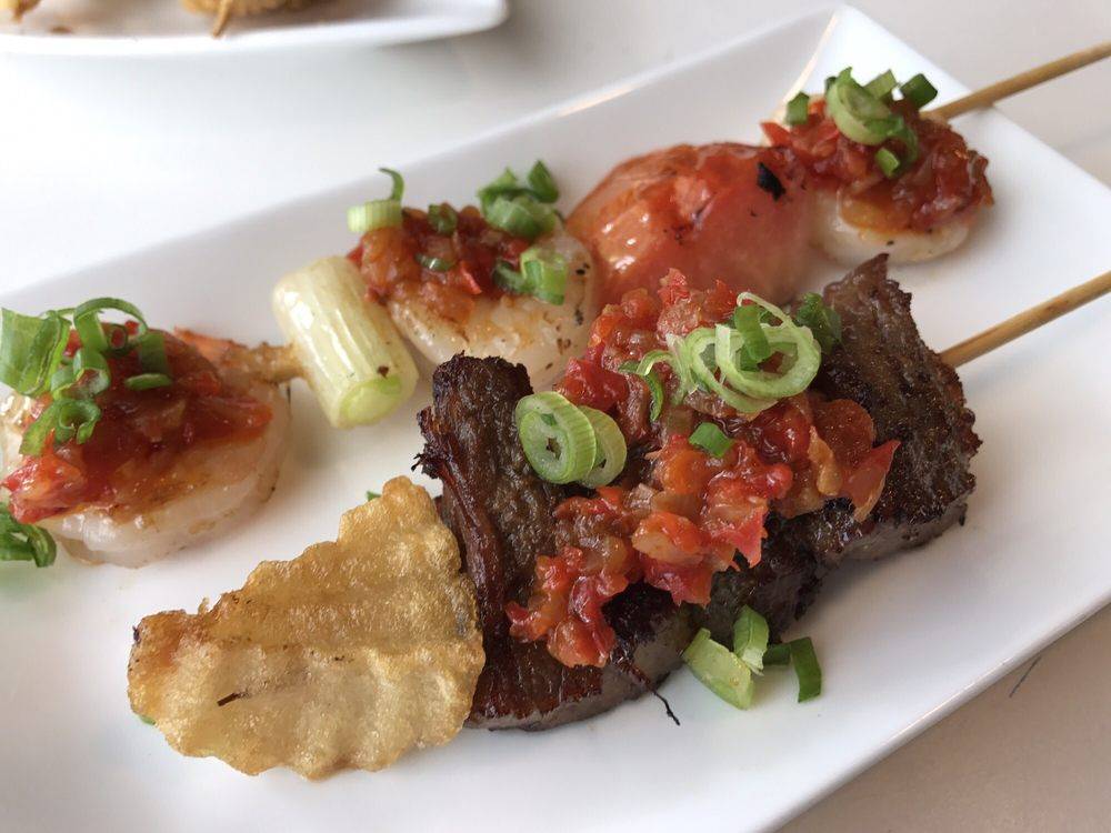 Mr. Sate | restaurant | 3456 Motor Ave Unit 104, Los Angeles, CA 90034, USA | 3238619639 OR +1 323-861-9639