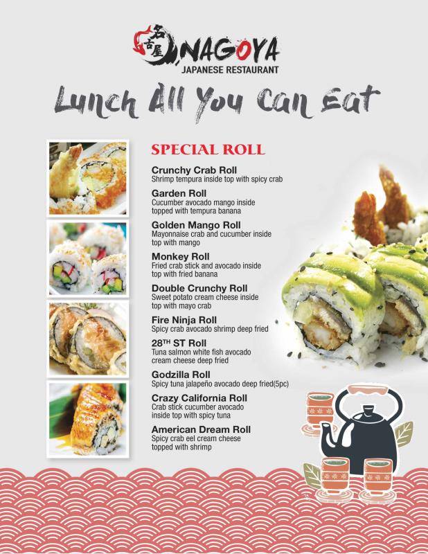 Nagoya Japanese Restaurant | restaurant | 2915 28th St SE, Grand Rapids, MI 49512, USA | 6162883890 OR +1 616-288-3890