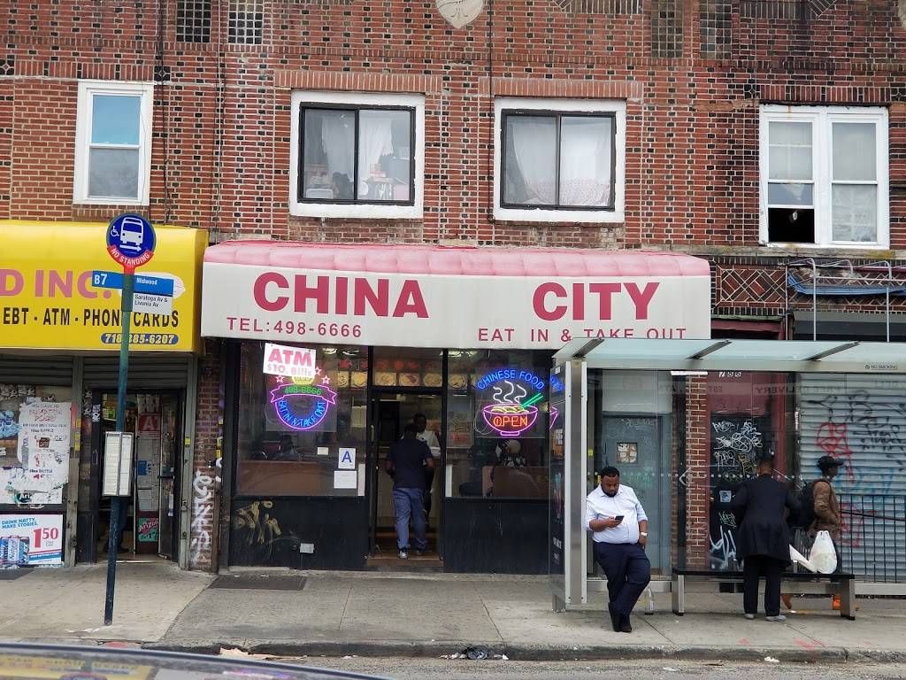 China City | restaurant | 790 Saratoga Ave, Brooklyn, NY 11212, USA | 7184986666 OR +1 718-498-6666