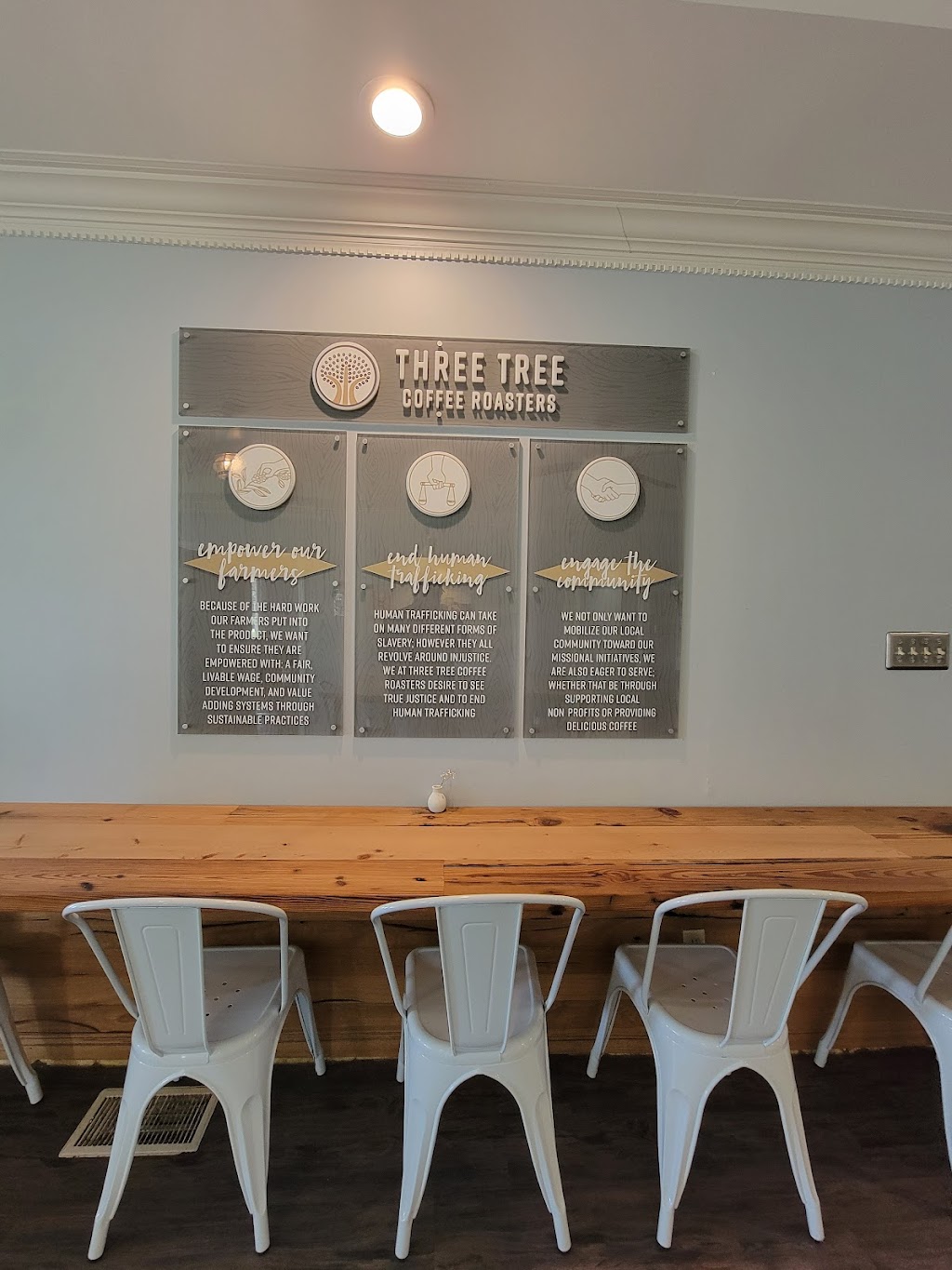 Three Tree Coffee at the Porch | cafe | 215 W Collins St #3009, Pooler, GA 31322, USA | 9123482240 OR +1 912-348-2240