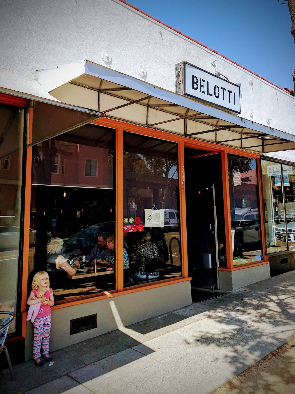 Belotti Ristorante E Bottega | restaurant | 5403 College Ave, Oakland, CA 94618, USA | 5107887890 OR +1 510-788-7890