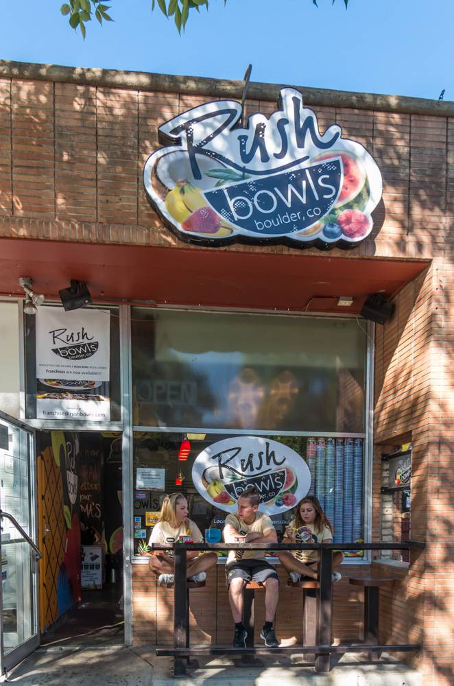 Rush Bowls | restaurant | 1207 13th St, Boulder, CO 80302, USA | 3035469666 OR +1 303-546-9666