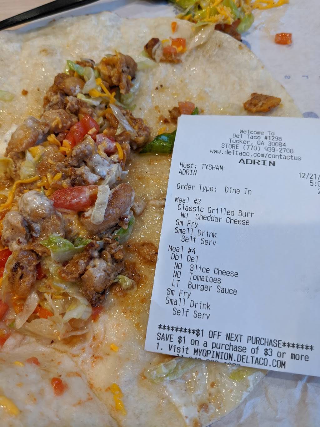 Del Taco | restaurant | 4227 Lavista Rd, Tucker, GA 30084, USA | 7709392700 OR +1 770-939-2700