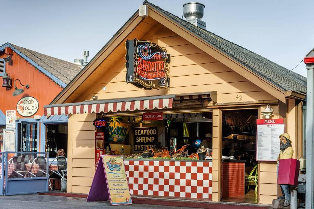 Grotto Fish Market | restaurant | 42 Fishermans Wharf, Monterey, CA 93940, USA | 8313723769 OR +1 831-372-3769