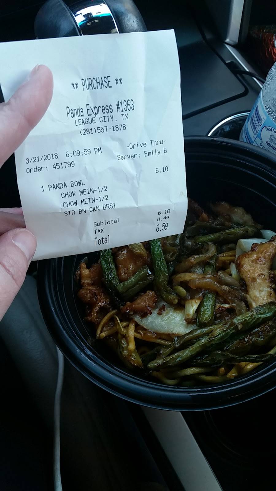 Panda Express | restaurant | 153 N. FM 270 Road, League City, TX 77573, USA | 2815571878 OR +1 281-557-1878