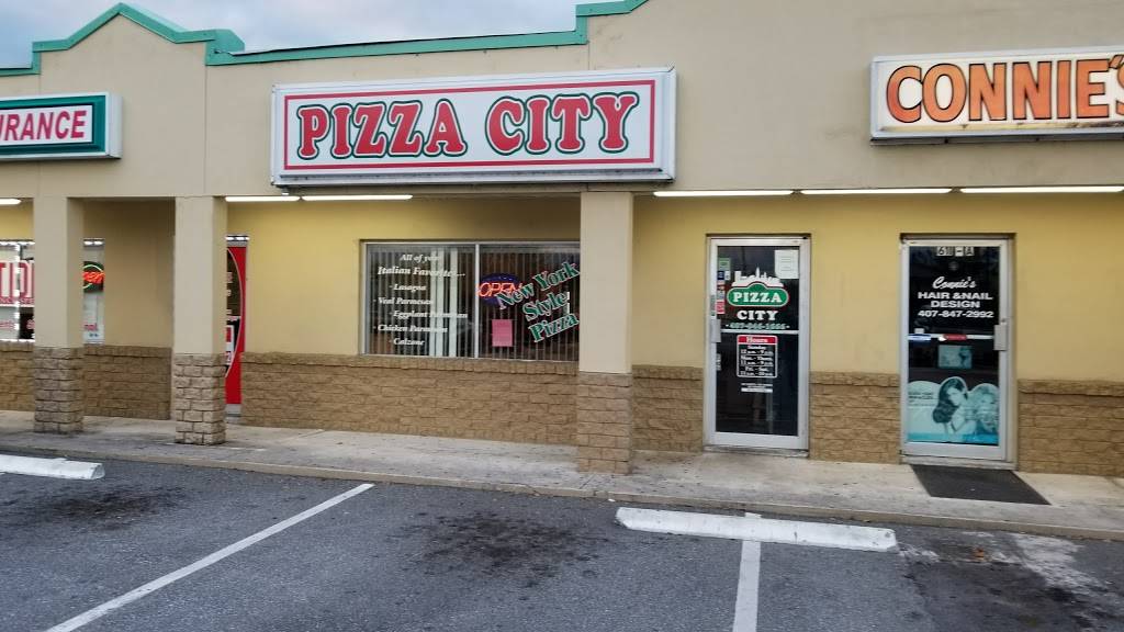 Pizza City | restaurant | 611 W Vine St, Kissimmee, FL 34741, USA | 4078461666 OR +1 407-846-1666