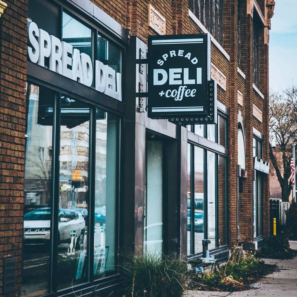 Spread Deli + Coffee | restaurant | 4215 Cass Ave, Detroit, MI 48201, USA | 3137824946 OR +1 313-782-4946