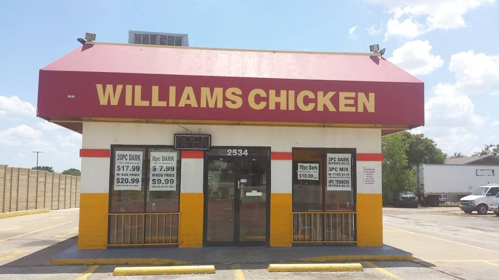 Williams Fried Chicken | restaurant | 2534 E Abram St, Arlington, TX 76010, USA | 8178615505 OR +1 817-861-5505