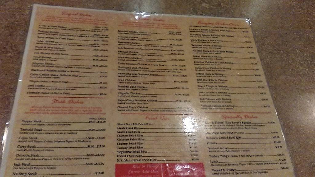 Rice & Things | restaurant | 7232 Haverford Ave, Philadelphia, PA 19151, USA | 2158781082 OR +1 215-878-1082