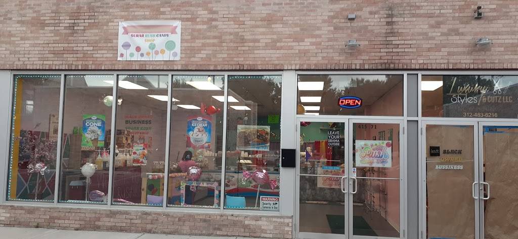 Sugar Rush Candy Shop | restaurant | 415 E 71st St, Chicago, IL 60619, USA | 7732402798 OR +1 773-240-2798