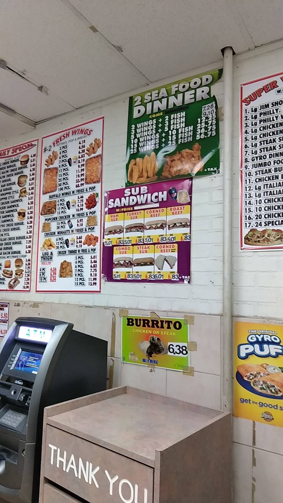 24 Hr Gyros & Subs | restaurant | 2058 E 71st St, Chicago, IL 60649, USA | 7736434000 OR +1 773-643-4000