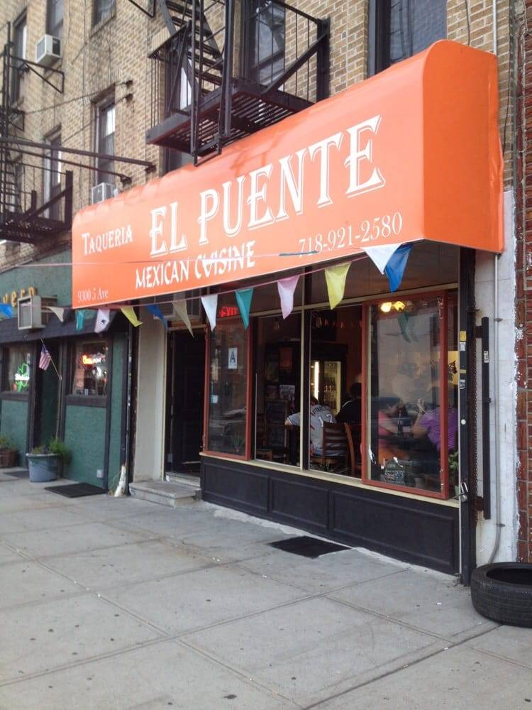 El Puente | restaurant | 9300 5th Ave, Brooklyn, NY 11209, USA | 9172614069 OR +1 917-261-4069