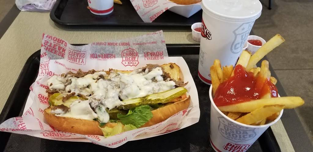 Charleys Philly Steaks | restaurant | 1600 Premium Outlets Blvd, Norfolk, VA 23502, USA | 3176361600 OR +1 317-636-1600