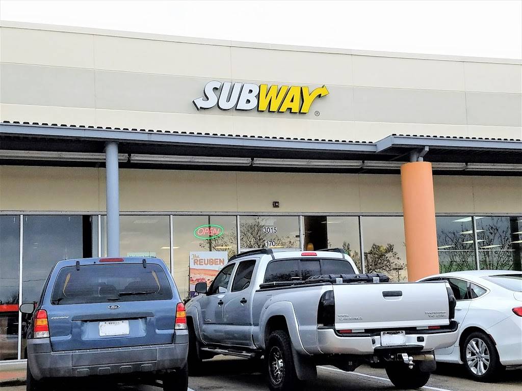 Subway | restaurant | 3015 N Dowlen Rd Suite 170, Beaumont, TX 77706, USA | 4098667827 OR +1 409-866-7827